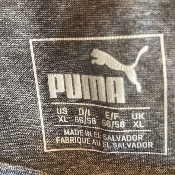 Puma grey short sleeve logo tee, size XL, good used condition - Picture 6 of 9
